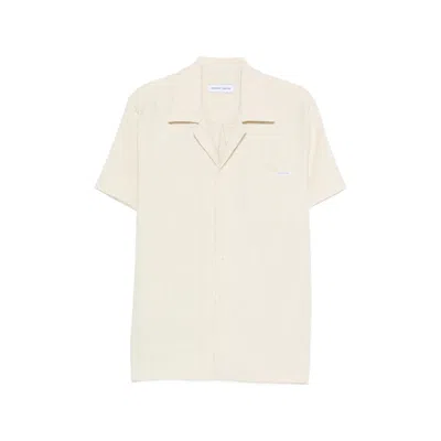 Maison Labiche Logo-patch Shirt In Neutral