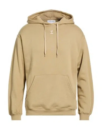 Maison Labiche Man Sweatshirt Sand Size S Organic Cotton In Brown