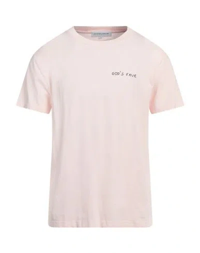 Maison Labiche Man T-shirt Pink Size M Organic Cotton