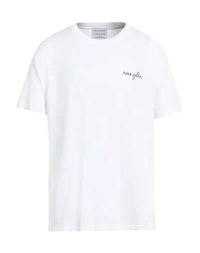 Maison Labiche Man T-shirt White Size L Cotton