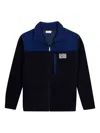 Maison Labiche Menans Colour-block Fleece Jacket In Multi
