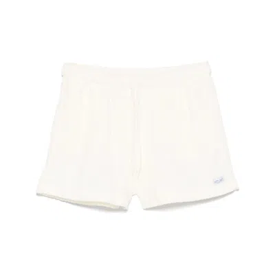 Maison Labiche Neutral Shorts In White
