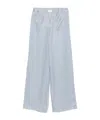 Maison Labiche Oudin Striped Wide-leg Trousers In Blue