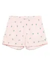 Maison Labiche Palm Trees Swim Shorts In Pink