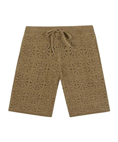 Maison Labiche Poinsot Short In Brown