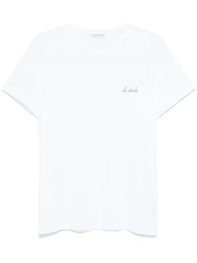 Maison Labiche Poitou Al Dente T-shirt In White