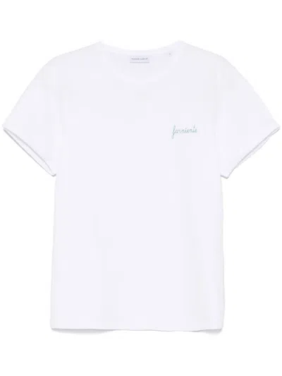 Maison Labiche Poitou Farniente T-shirt In White
