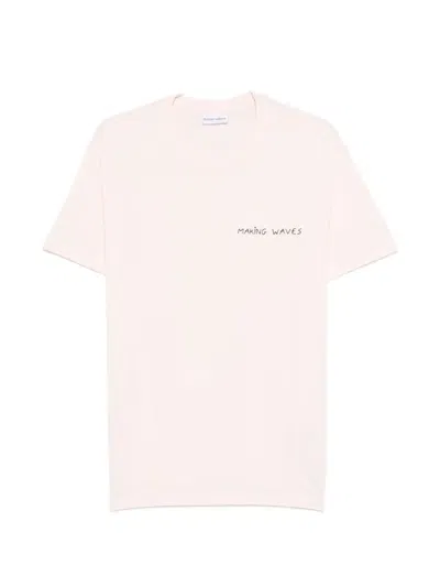 Maison Labiche Popincourt Embroidered T-shirt In Pink