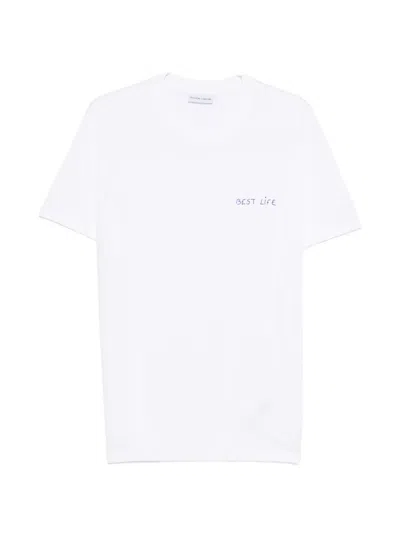 Maison Labiche Popincourt Embroidered T-shirt In White