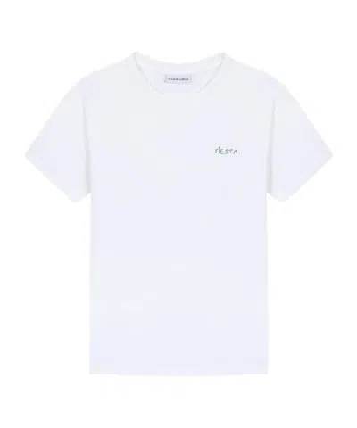 Maison Labiche Popincourt Embroidered T-shirt In Black