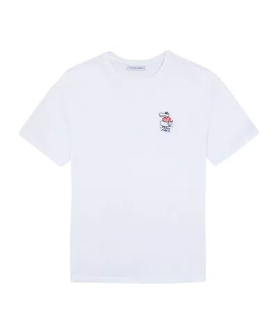 Maison Labiche Popincourt T-shirt In White