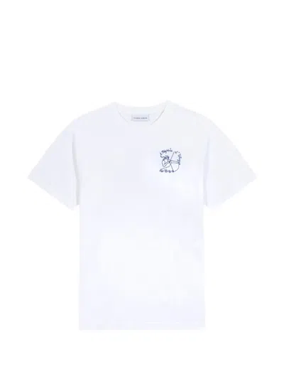 Maison Labiche Printed T-shirt In White