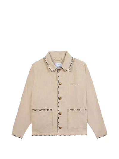 Maison Labiche Sailing Boat Jacket In Neutral
