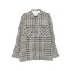 Maison Labiche Houndstooth Check Shirt In Multi