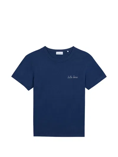 Maison Labiche Short -sleeve T-shirt In Blue