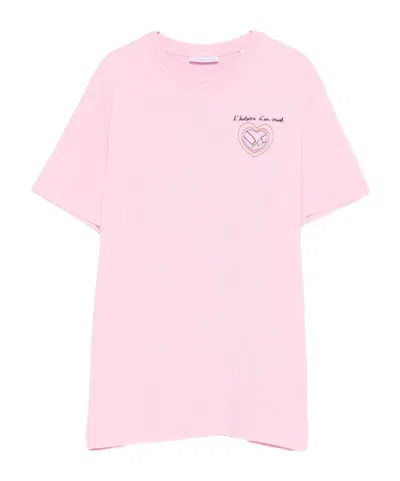 Maison Labiche Short-sleeved T-shirt In Pink