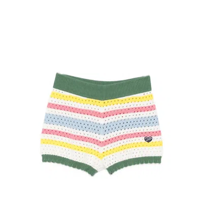 Maison Labiche Striped Shorts In Multi