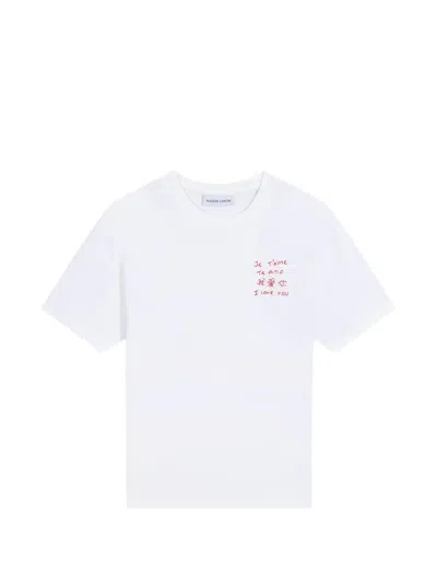 Maison Labiche Short-sleeve T-shirt In White