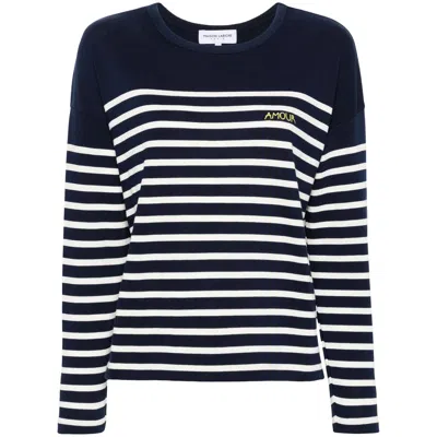 Maison Labiche Sweaters Blue, White