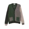 Maison Labiche Balfournier Colour-block Patch-pocket Cardigan In Multi