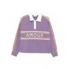 Maison Labiche Polo Collar Sweatshirt In Multi