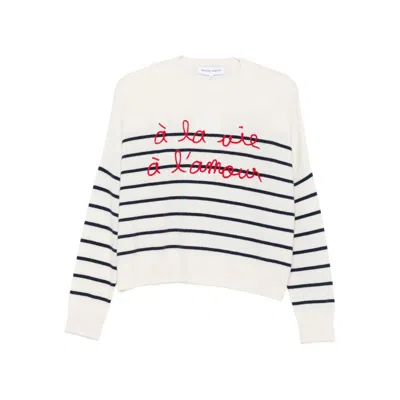 Maison Labiche Sweaters In White