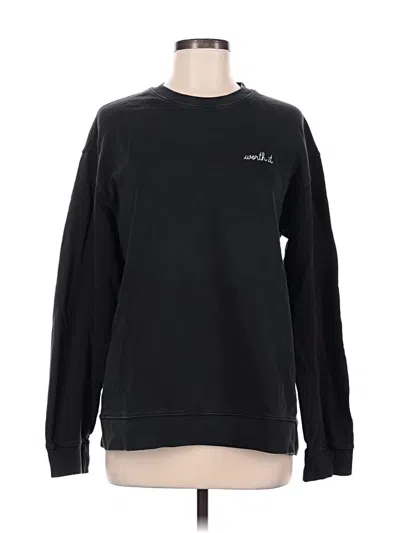 Pre-owned Maison Labiche Sweatshirt In Black