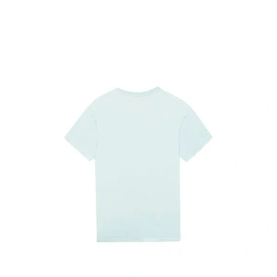 Maison Labiche T-shirt Droit Brodé En Coton In Blue
