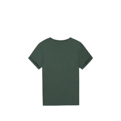 Maison Labiche T-shirt Droit Brodé En Coton In Green