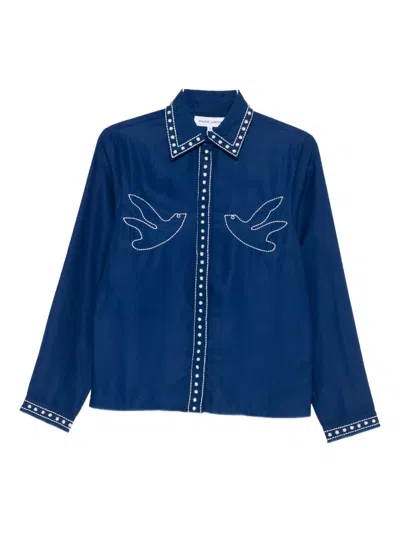 Maison Labiche Shirts In Blue