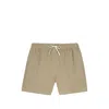Maison Labiche Waffle-texture Deck Shorts In Brown