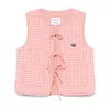 Maison Labiche Patch Coeur Valhubert Waistcoat In Pink/neutrals