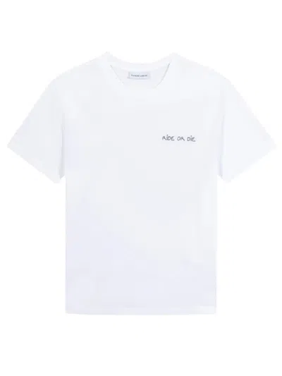Maison Labiche White Crewneck T-shirt