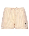 Maison Labiche Woman Shorts & Bermuda Shorts Apricot Size 26 Cotton In Orange