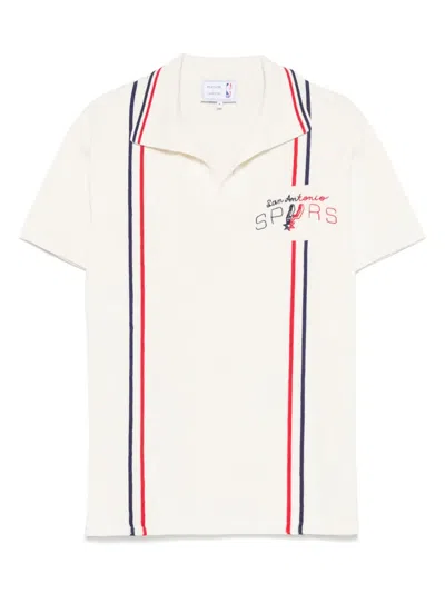 Maison Labiche X Nba Bourdan San Antonio Spurs T-shirt In Neutral