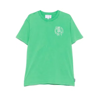 Maison Labiche X Nba Cotton T Shirts In Green