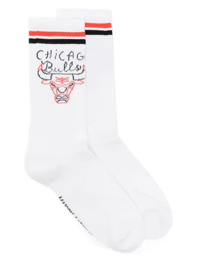Maison Labiche X Nba Socks In White