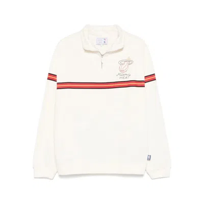 Maison Labiche X Nba Cotton Sweatshirts In Neutral