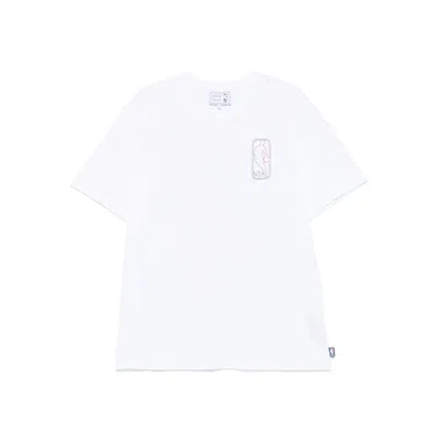 Maison Labiche X Nba Cotton T Shirts In White