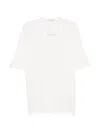 Maison Labiche Ziem Knitted T-shirt In White