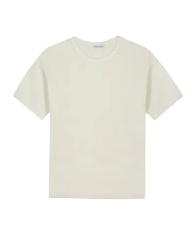 Maison Labiche Ziem Knitted T-shirt In White