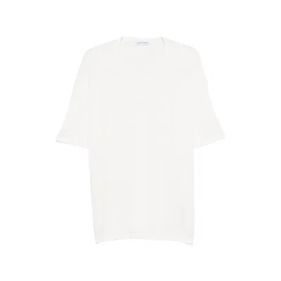 Maison Labiche Ziem Knitted T-shirt In White