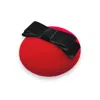 Maison Laurette Women's Red / Black Black Velvet Bow Button Fascinator Hat In Red/black