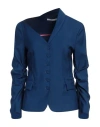 Maison Laviniaturra Woman Blazer Blue Size 10 Wool
