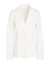 Maison Laviniaturra Woman Blazer White Size 8 Viscose, Polyamide, Elastane