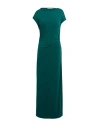 Maison Laviniaturra Woman Maxi Dress Green Size 10 Viscose, Elastane