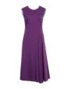 Maison Laviniaturra Woman Midi Dress Purple Size 8 Viscose, Nylon, Elastane