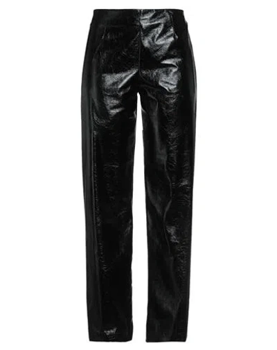 Maison Laviniaturra Woman Pants Black Size 6 Polyester