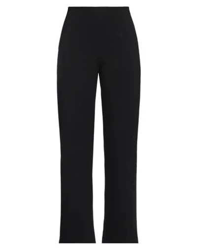 Maison Laviniaturra Woman Pants Black Size 6 Viscose, Polyamide, Elastane