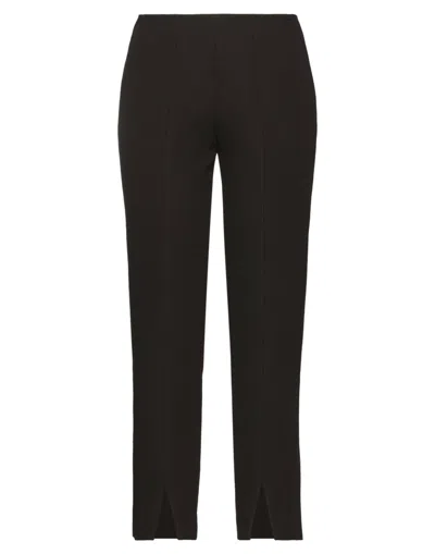 Maison Laviniaturra Woman Pants Black Size 6 Polyester, Viscose, Elastane